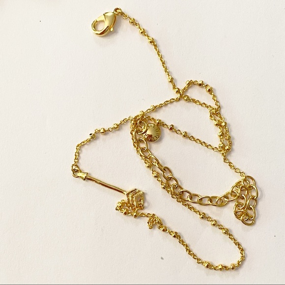 3 Bauble Bar Layering Necklaces: Moon, Arrow - Picture 5 of 7